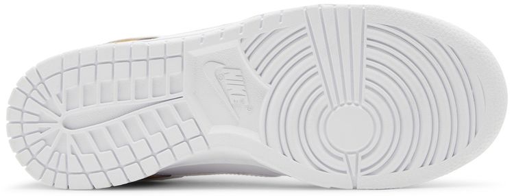 Nike Wmns Dunk Low SE Silver Gold Metallic