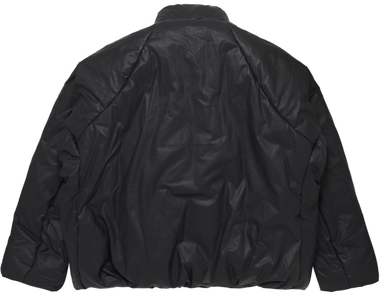 yeezy gap round jacket black