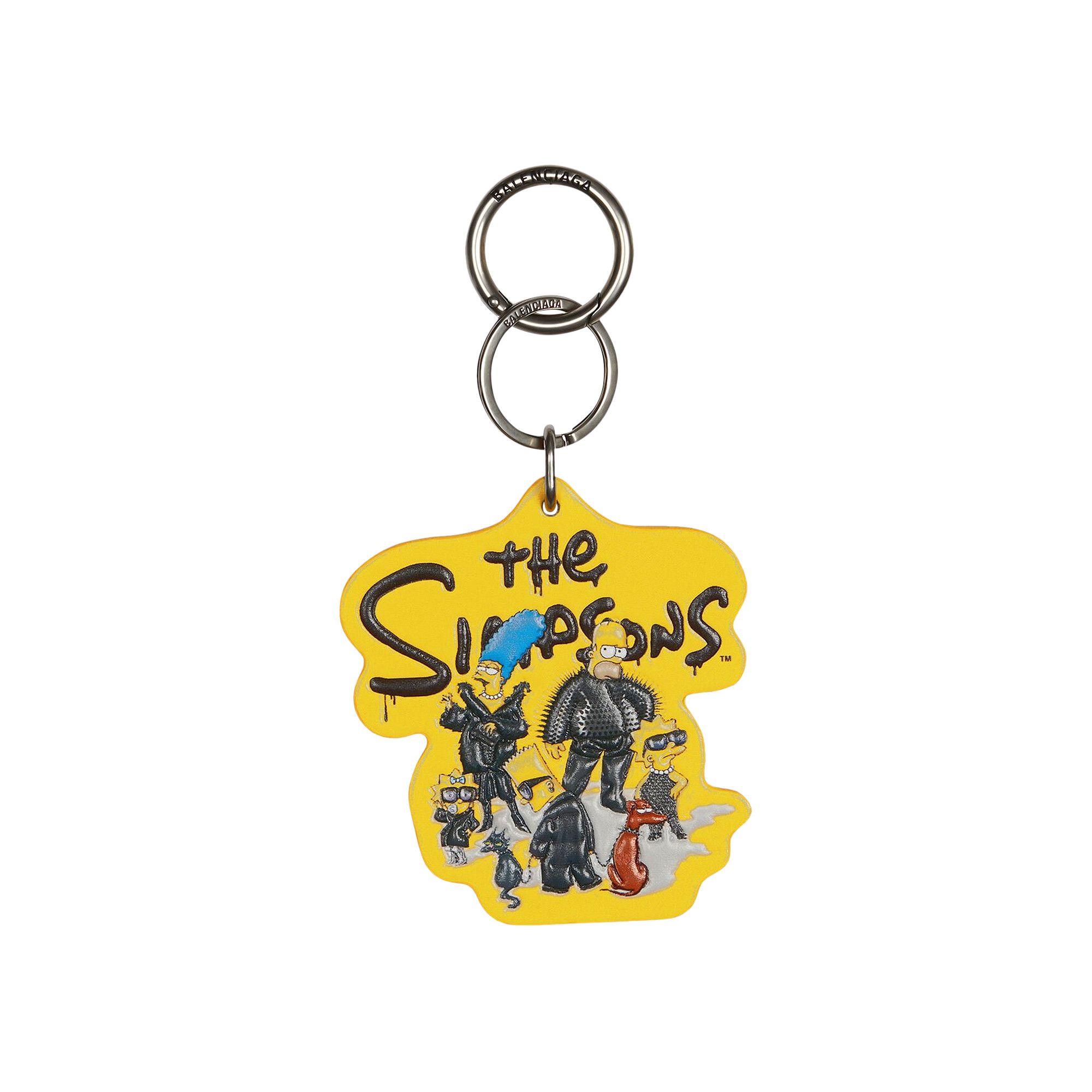 Buy Balenciaga Simpsons Keyring 'Yellow' - 678769 23VCY 7104