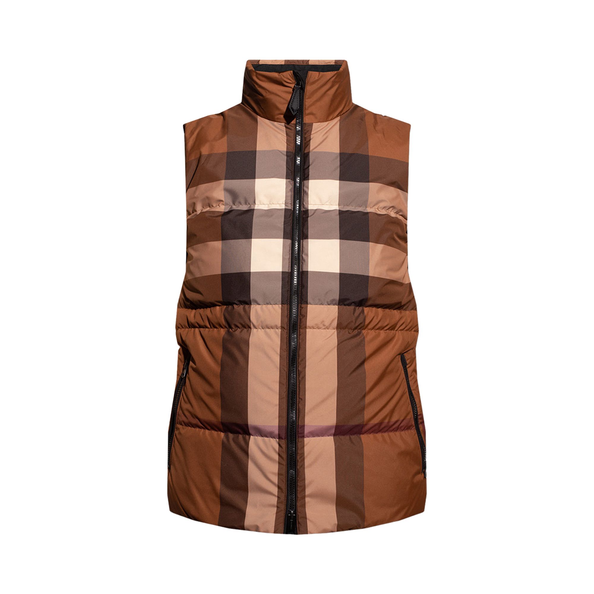 Burberry vest brown discount