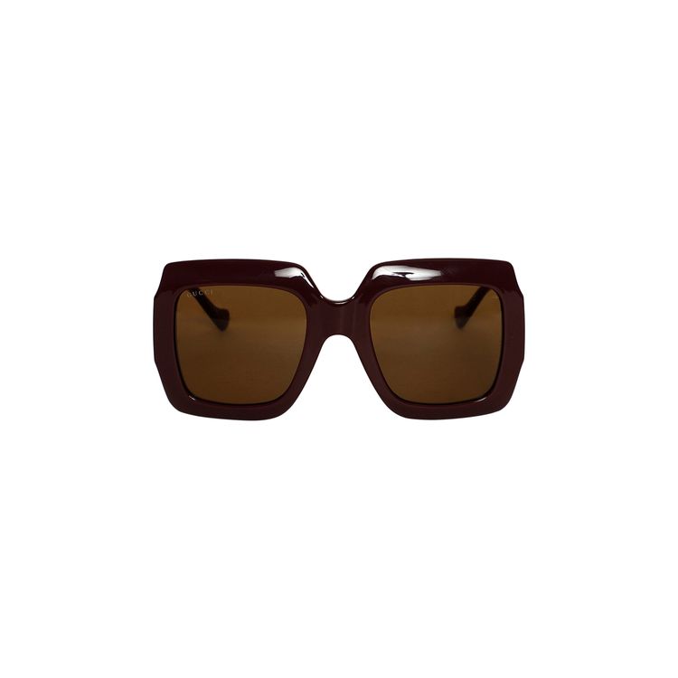 Gucci Classic Square Sunglasses Brown