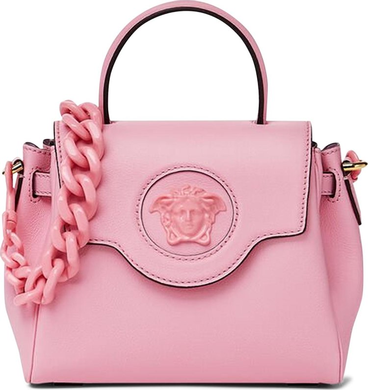 bag, pink, pink bag, purse, versace bag, fashion, tumblr, versace