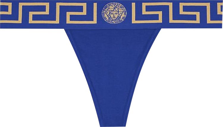 Versace Greca Border Thong for Women