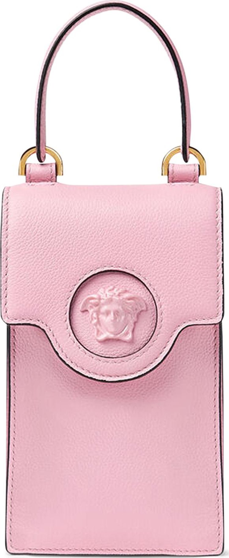 Versace La Medusa Phone Holder Mini Bag 'Baby Pink/Versace Gold'