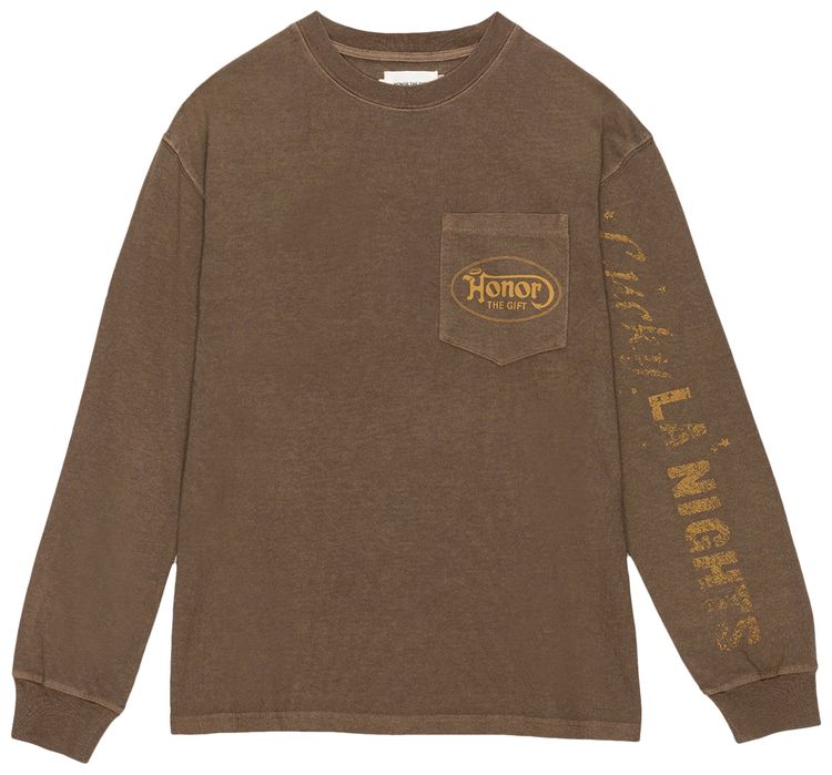 Honor The Gift D Holiday Lucky Hand Long Sleeve Coyote