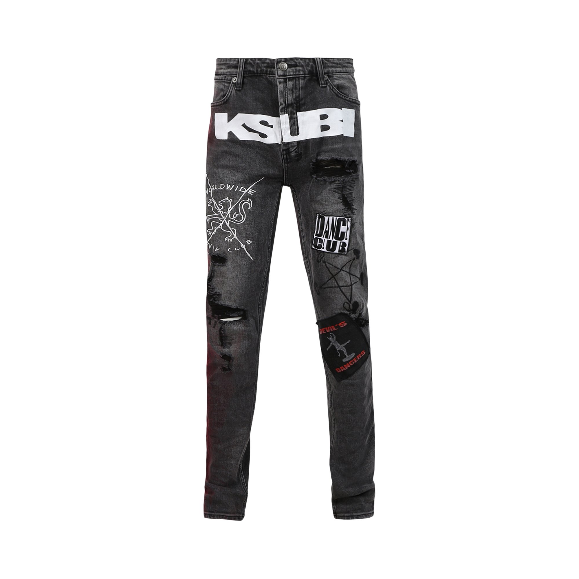 Buy Ksubi x Kustom Van Winkle Dance Klub Jean 'Black' - MKUS22DJ01