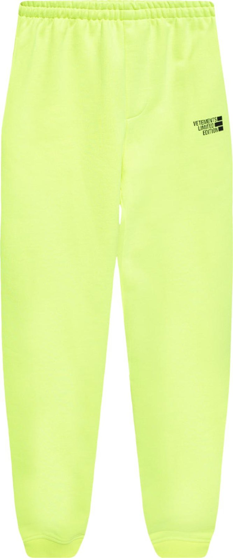 Vetements Limited Edition Sweatpants 'Neon Yellow'
