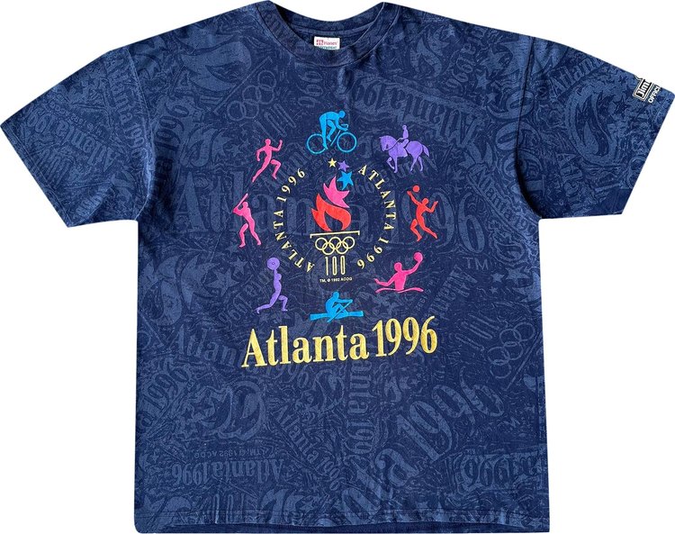 Vintage Atlanta Oympics Single-Stitch Tee 'Blue'