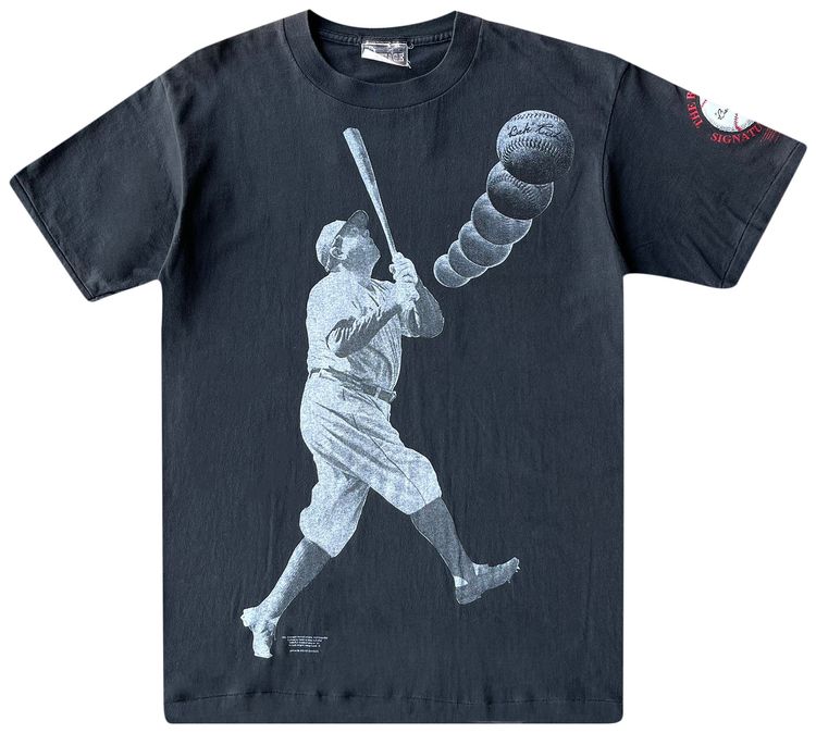 Vintage Babe Ruth Tee Black