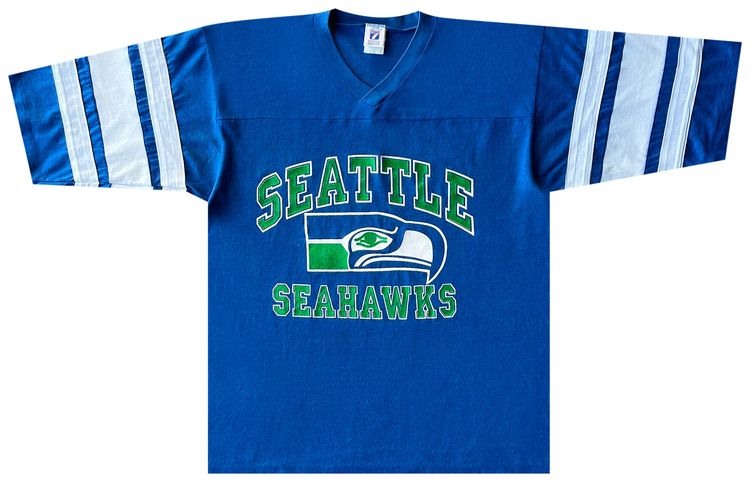 Vintage Seattle Seahawks Tee Blue