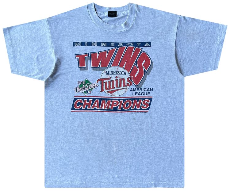 Vintage Minnesota Twins World Series Tee Ash