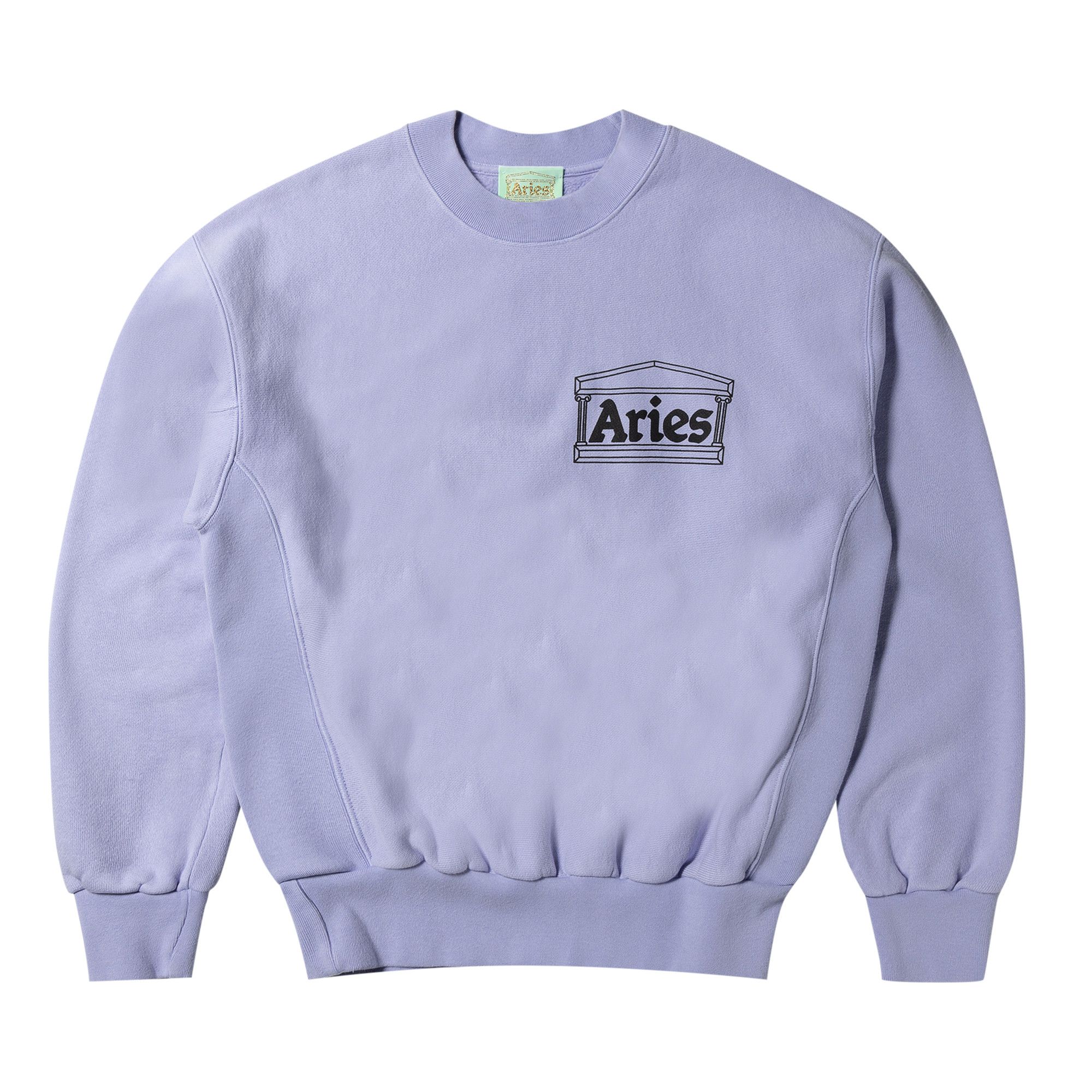 Buy Aries Premium Temple Sweatshirt 'Lilac' - SSAR20000 LILA