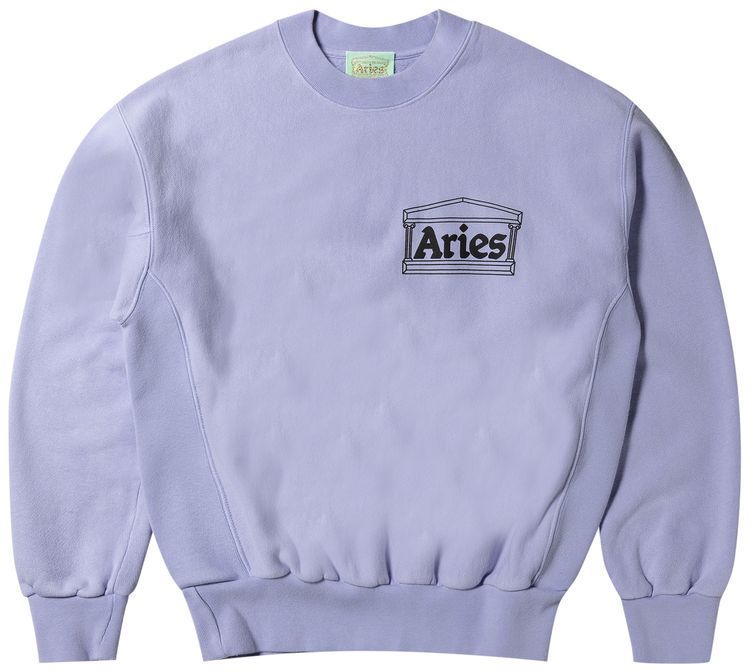 Aries Premium Temple Sweatshirt Lilac