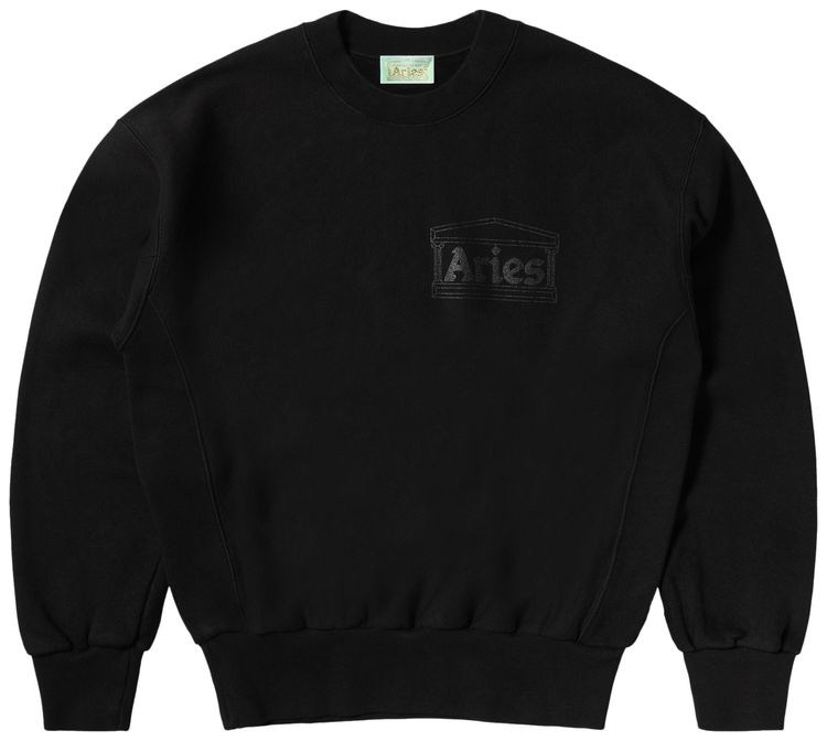 Aries Premium Temple Sweatshirt Black