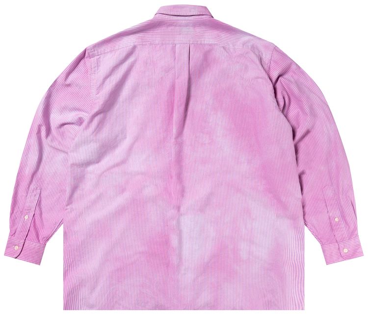 Aries OD Oxford Stripe Shirt Pink