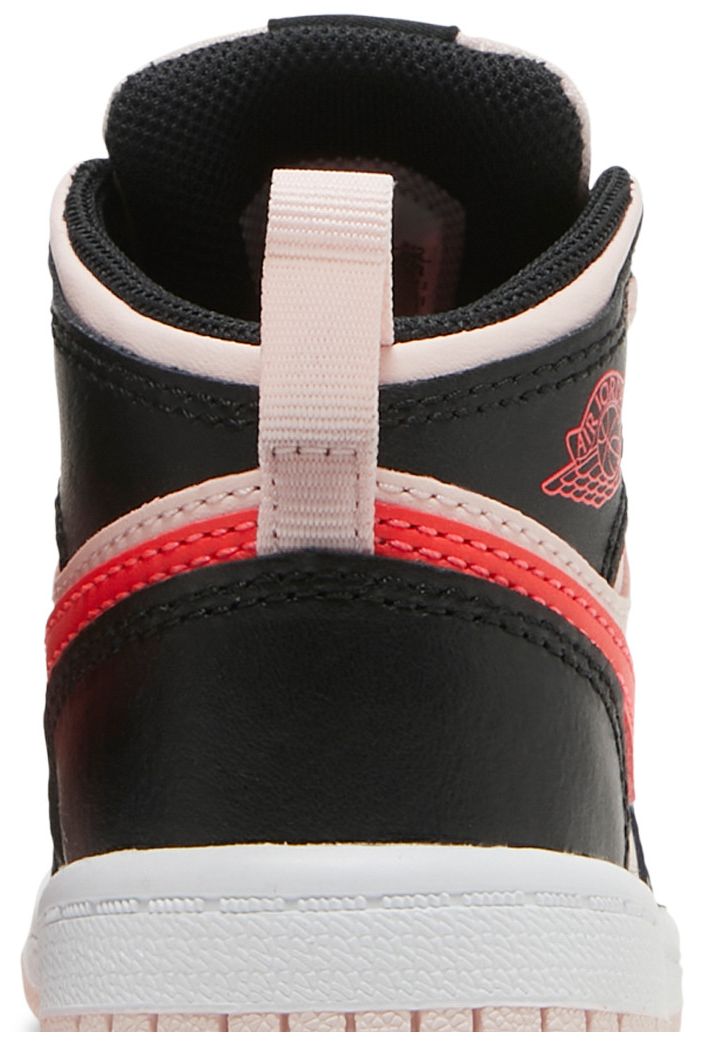 Air Jordan 1 Mid TD Black Pink Crimson