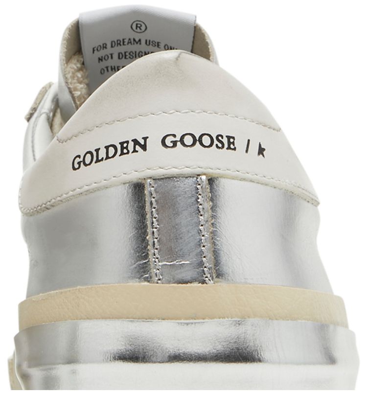 Golden Goose Superstar Silver