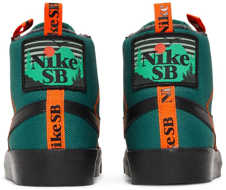 Nike Blazer Mid Premium SB Acclimate Pack   Noble Green
