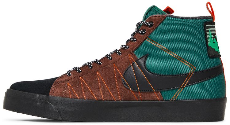 Nike Blazer Mid Premium SB Acclimate Pack   Noble Green