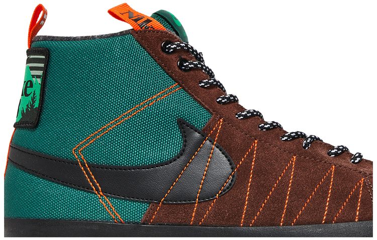 Nike Blazer Mid Premium SB Acclimate Pack   Noble Green