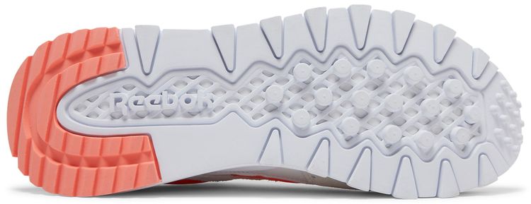 Reebok Wmns Classic Leather Legacy White Orange Flare