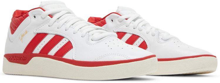 Adidas Tyshawn Mid White Scarlet