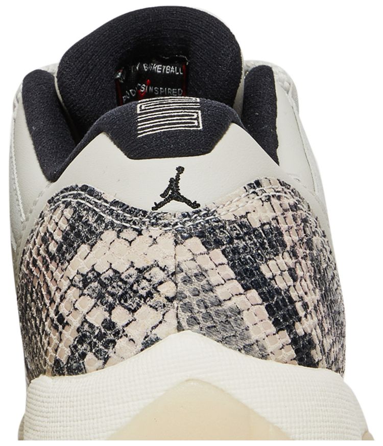 Air Jordan 11 Retro Low GS Light Bone Snakeskin