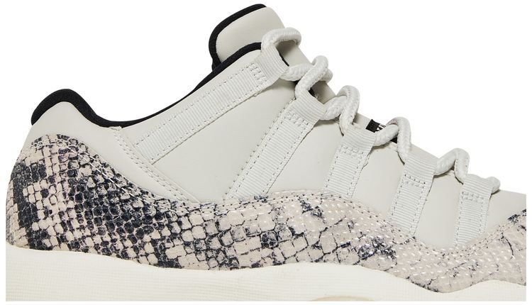 Air Jordan 11 Retro Low GS Light Bone Snakeskin