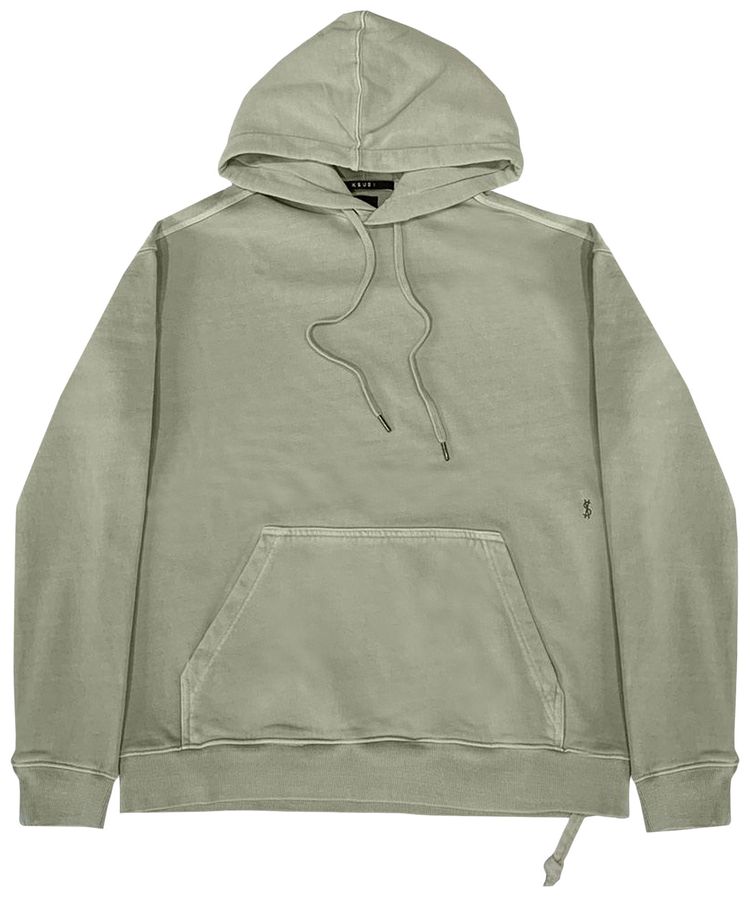 Ksubi 4 X 4 Biggie Hoodie Camp Sage Green