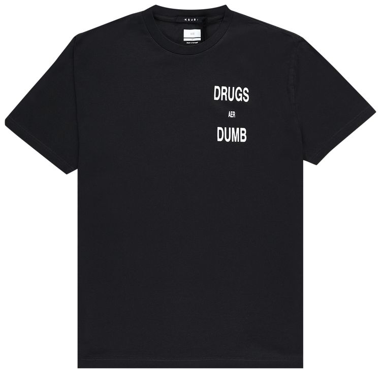 Ksubi Drugs Aer Dumb Short Sleeve Tee Black