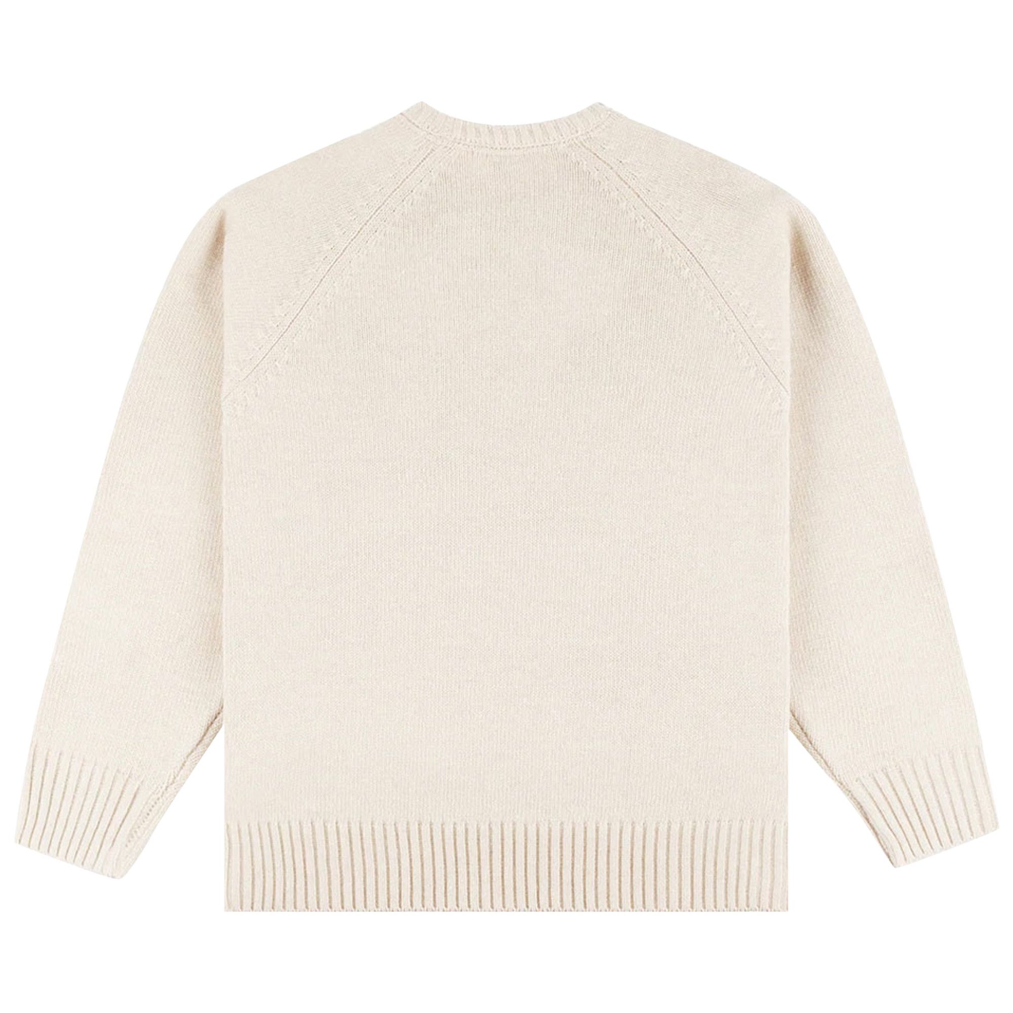 【希少】Dime ニットセーター LETTERMAN CREW レターメン Buy Dime Letterman Knit Sweater 'Cream' - DIMEHO2CRE | GOAT