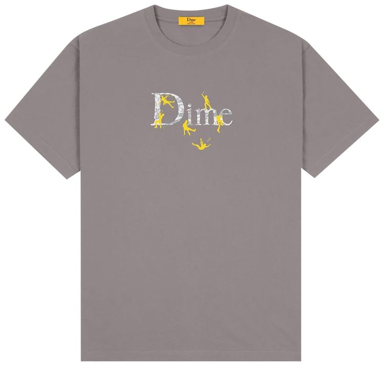 Dime Summit T Shirt Washed Purple