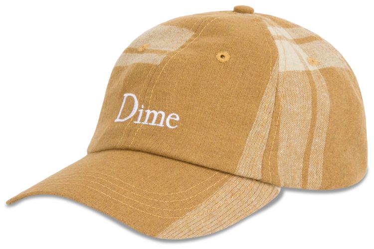 Dime Plaid Cap Rust