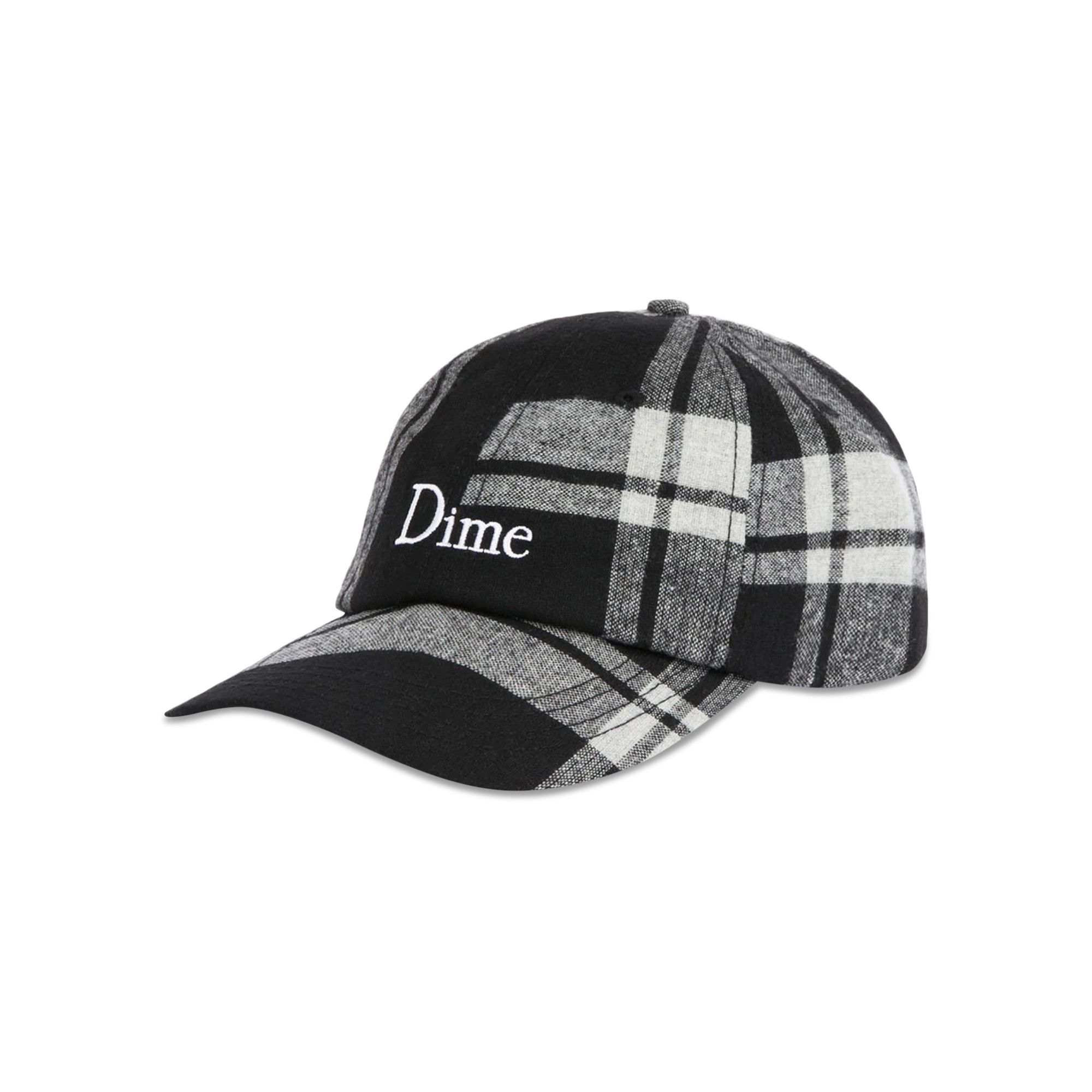 Buy Dime Plaid Cap 'Black' - DIMEHO33BLK | GOAT