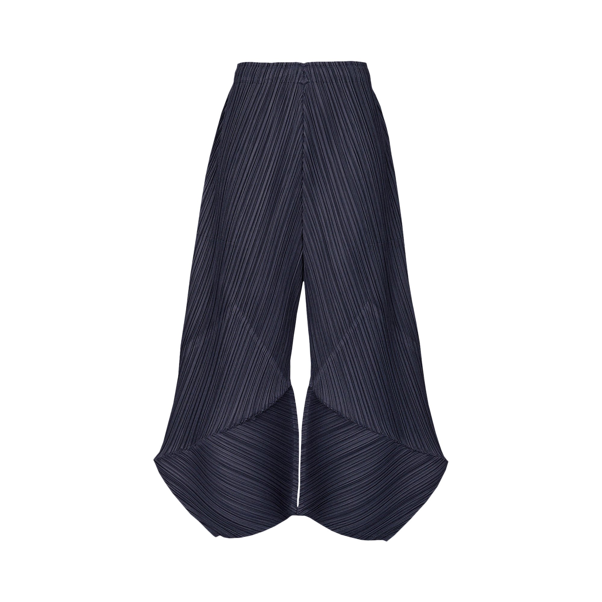 Buy Pleats Please Issey Miyake Thicker Bottom Pants 'Blue/Black