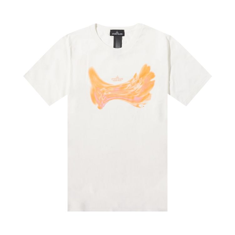 Stone Island Shadow Project Printed T Shirt White