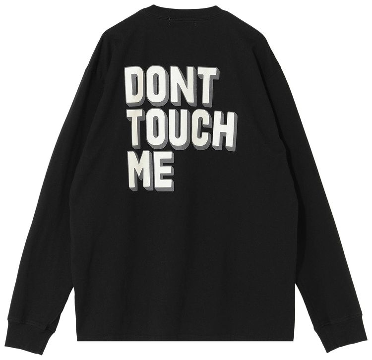 Undercover Long Sleeve Printed T Shirt Black