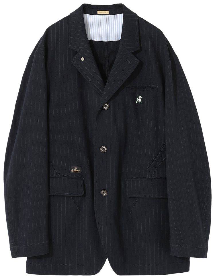 Undercover The Shepherd Long Blazer Navy