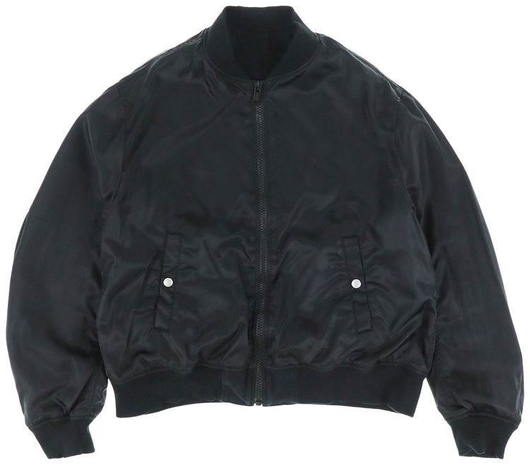 Undercover Undercoverism Reversible Patchwork Bomber Black