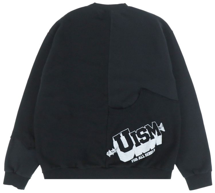 Undercover Undercoverism Patchwork Sweatshirt Black