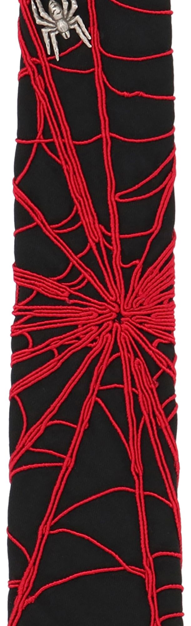 Yohji Yamamoto Pour Homme Spider Embroidery Tie Black