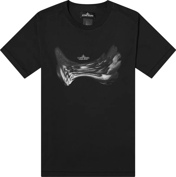 Stone Island Shadow Project Printed T-Shirt 'Black'
