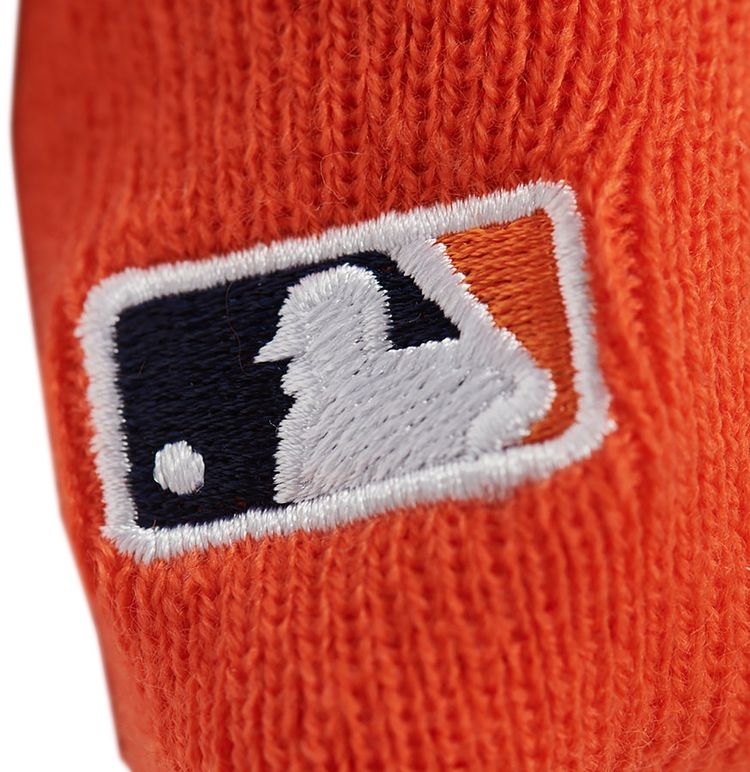 Palace Detroit Tigers New Era Ski Mask Beanie Orange