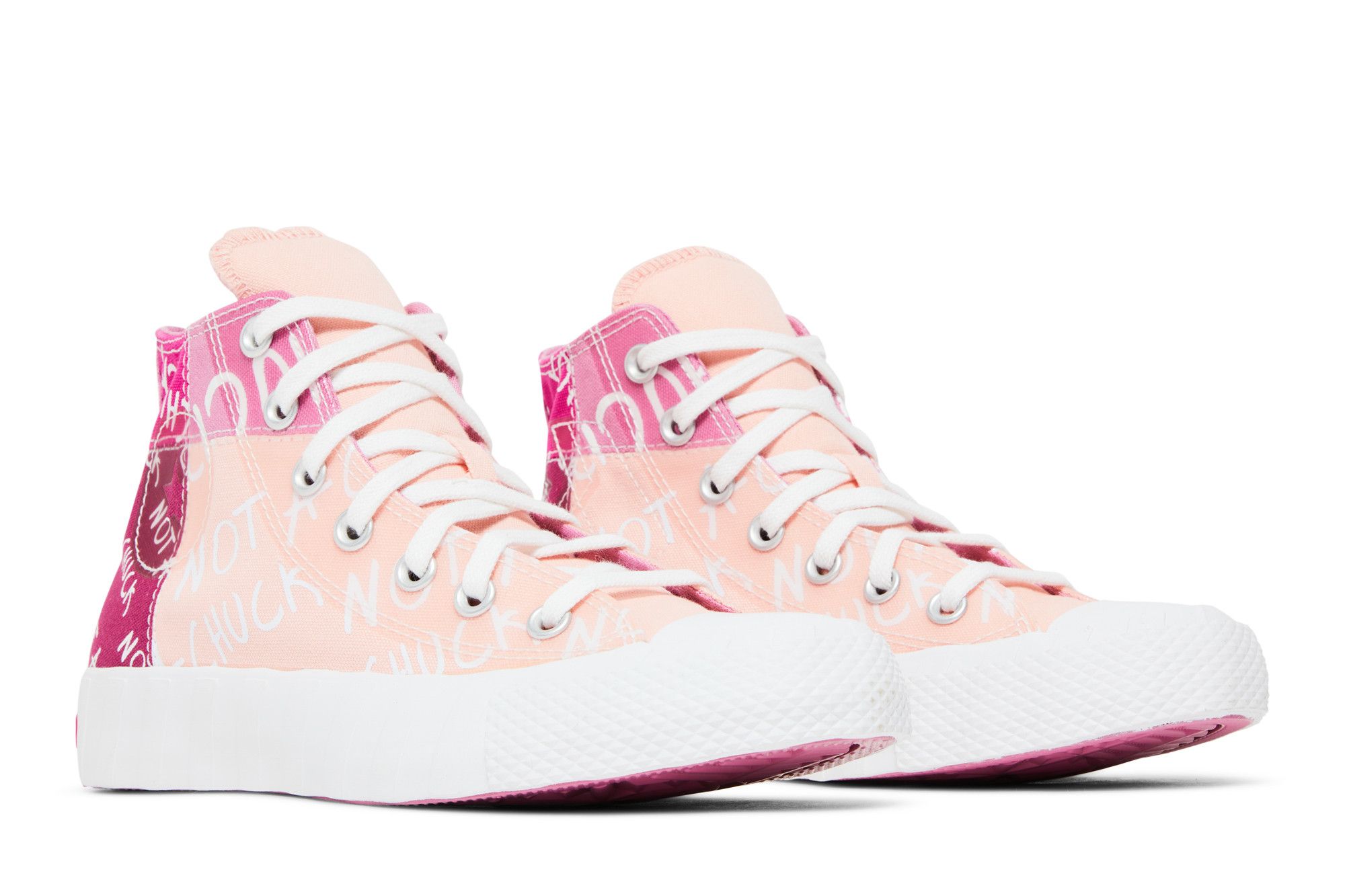 Storm pink converse top