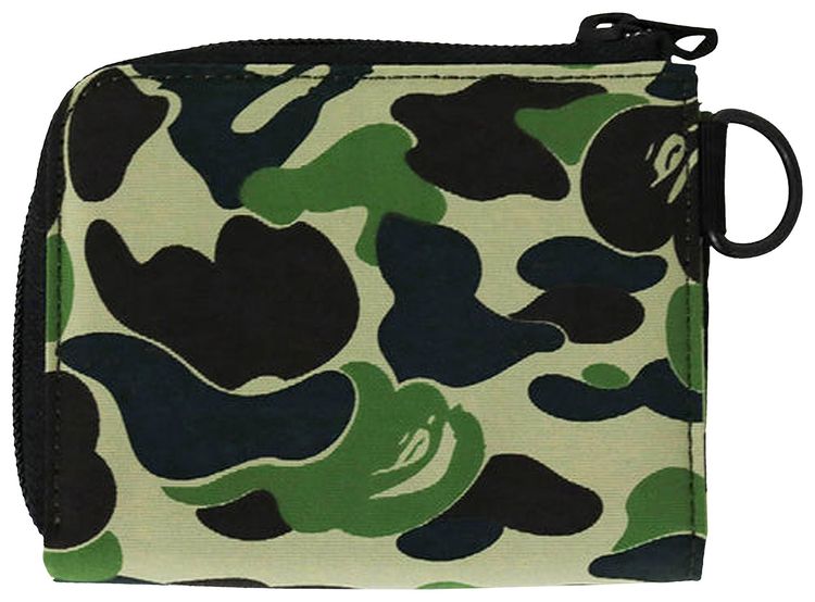 BAPE x Porter ABC Camo Mini Wallet Green