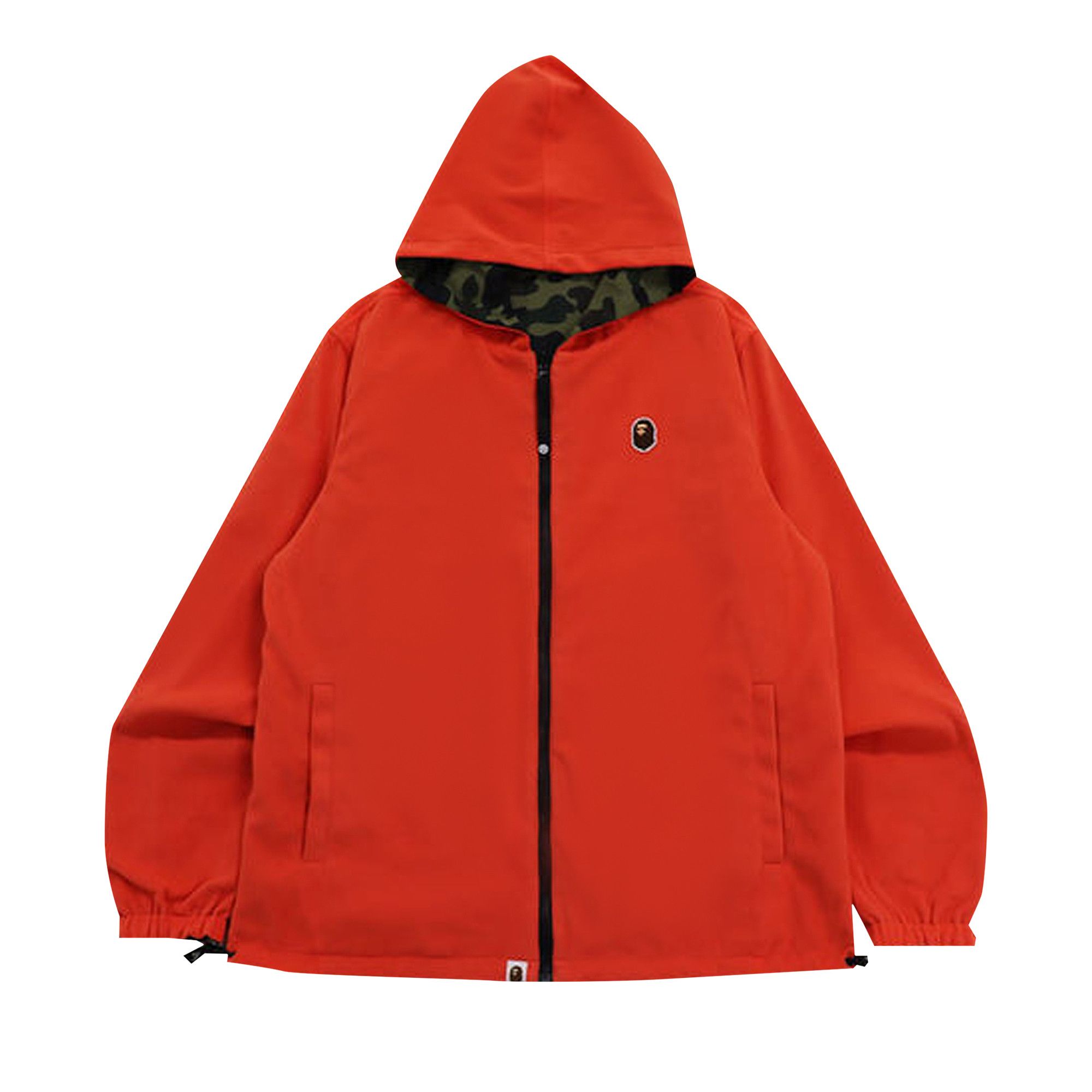 Bape orange jacket top