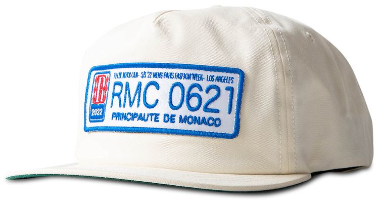 Rhude Licence Plate Hat Creme