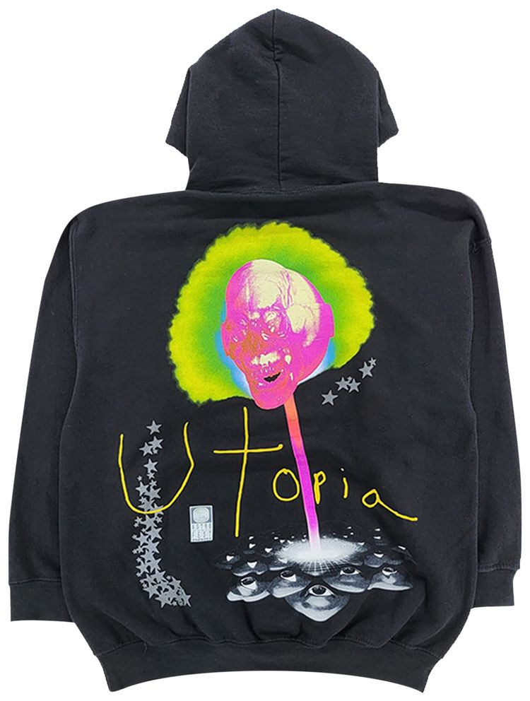 Cactus Jack by Travis Scott Lollipop Hoodie Black