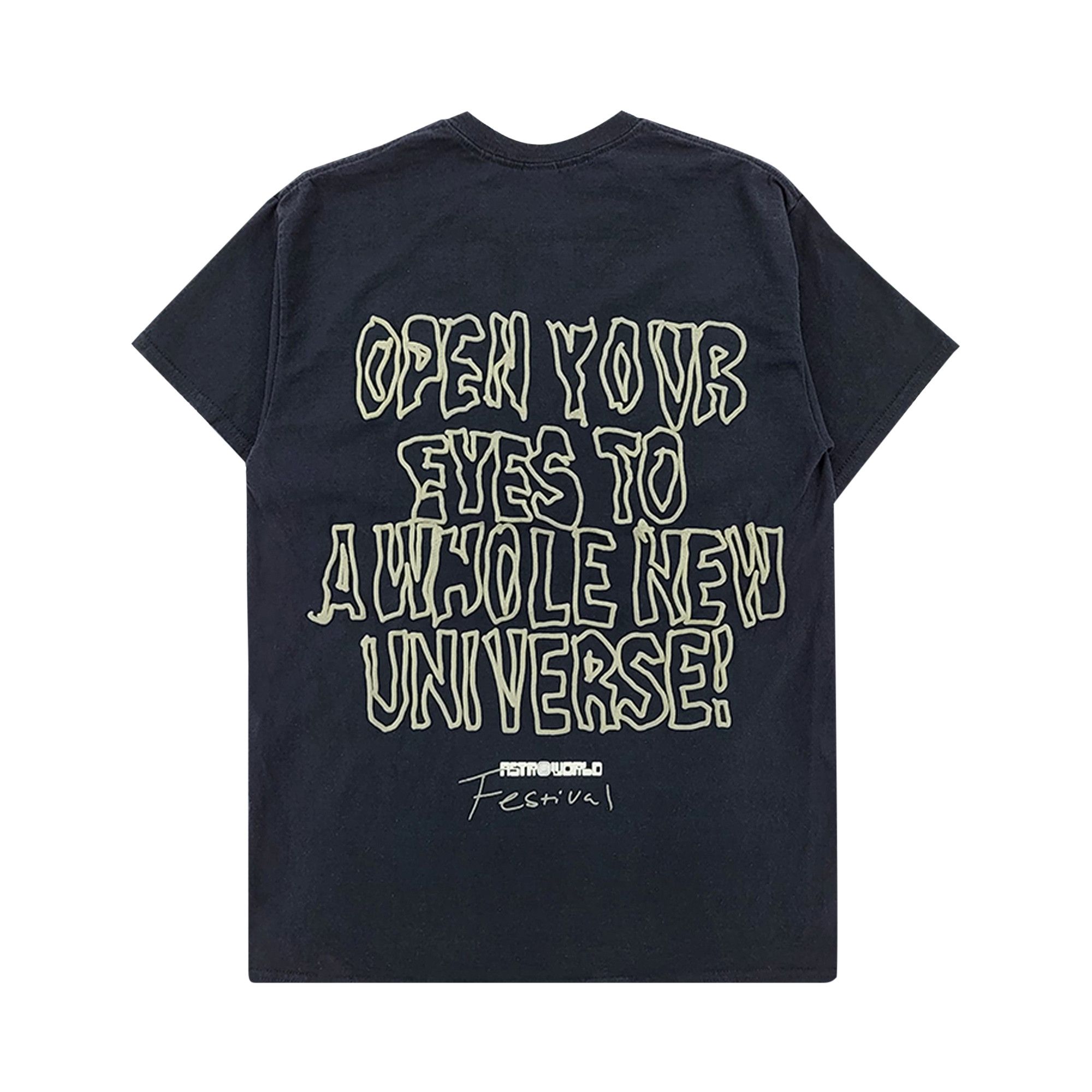 Size xxl Cactus Jack by Travis Scott Starry Eyed Tee 'Black'