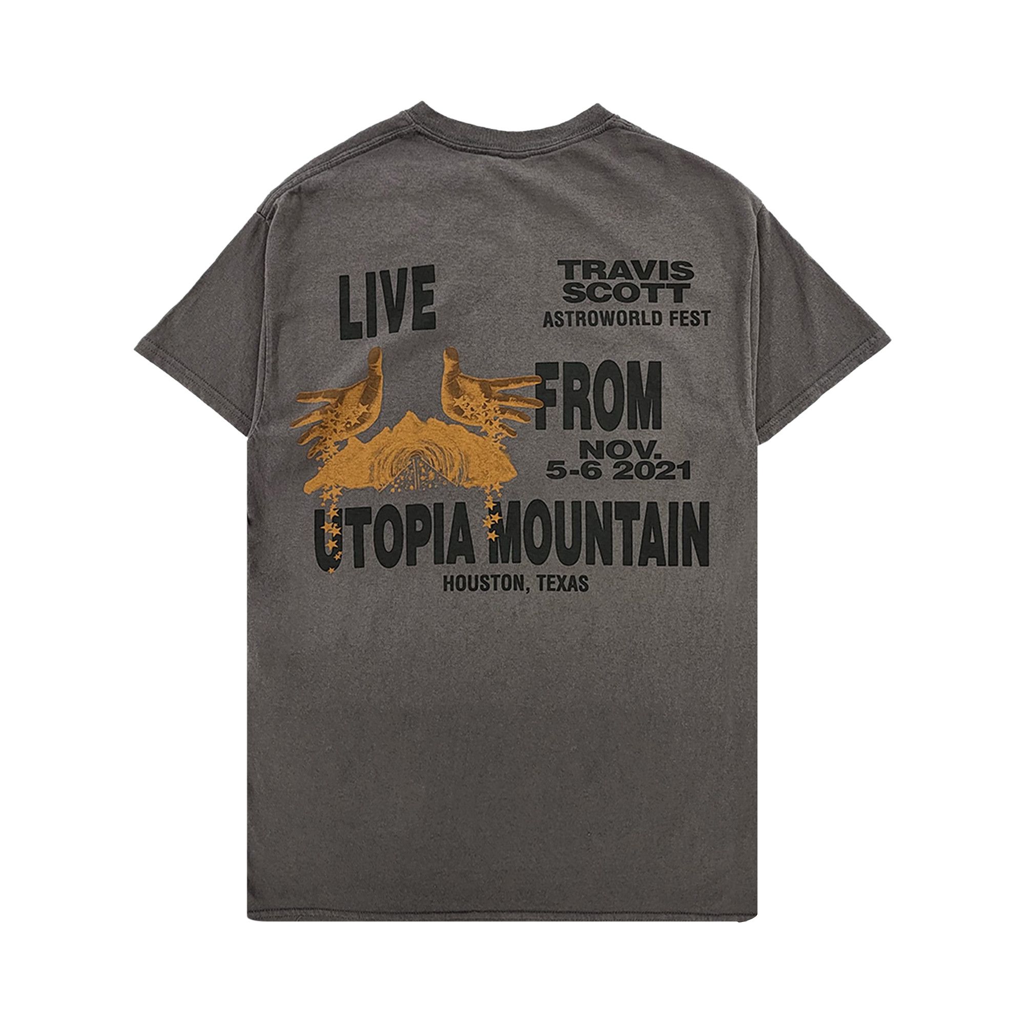 Buy Cactus Jack by Travis Scott Flower Portal Tee 'Grey